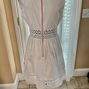 Ted Baker. Open eyelet dress